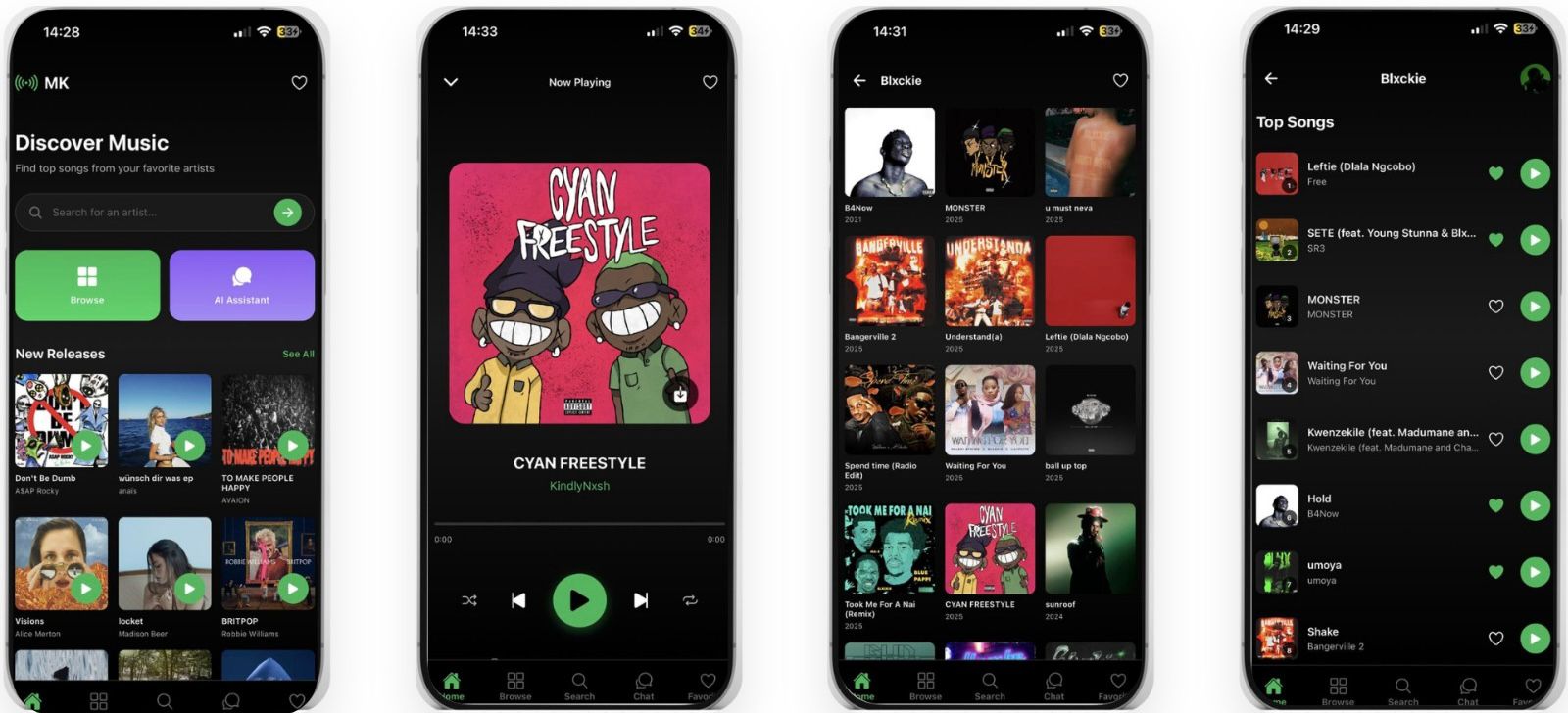 MK Music App Preview